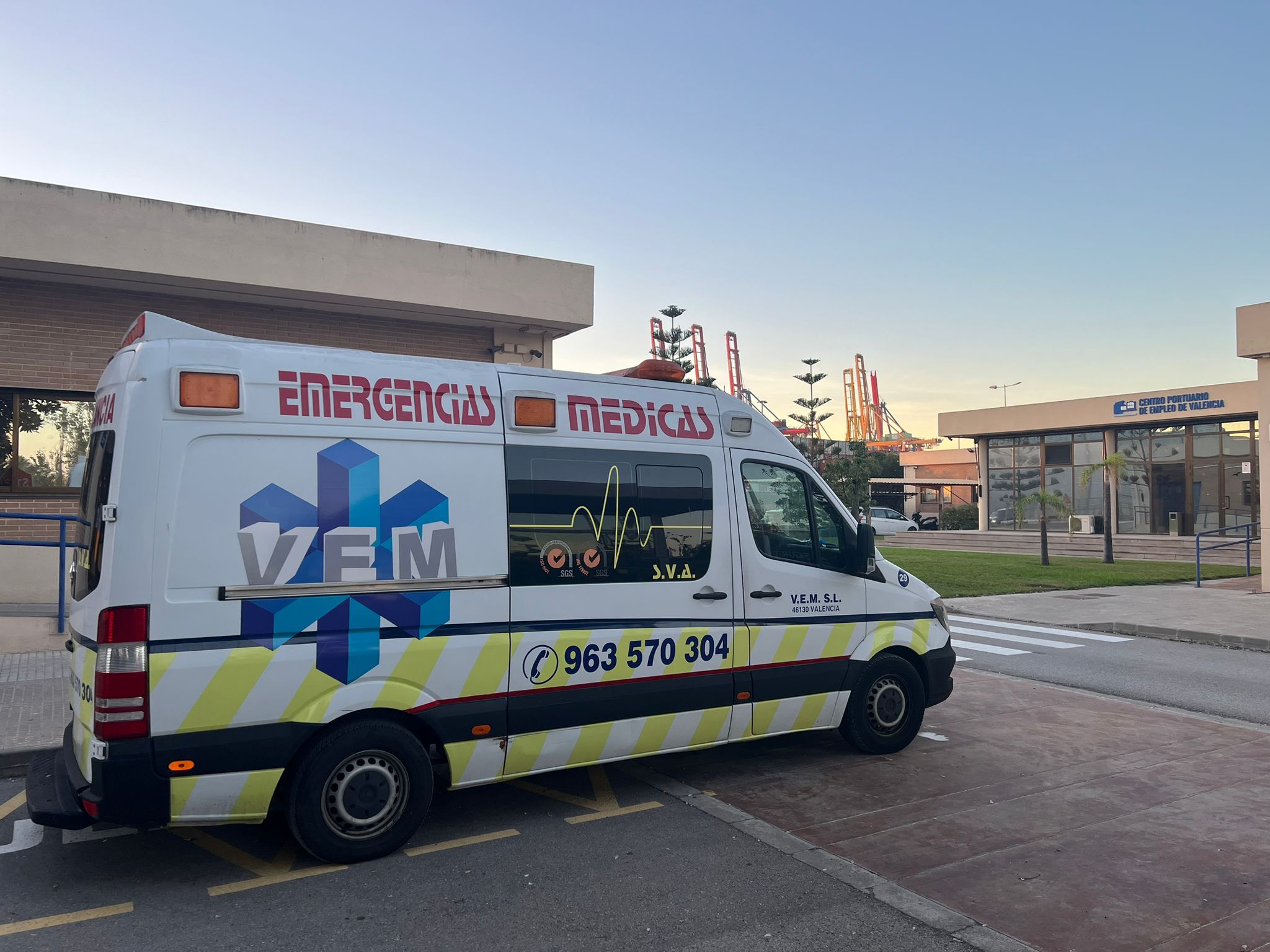 El CPEV i l’Autoritat Portuària reforcen l’atenció sanitària en el port de València