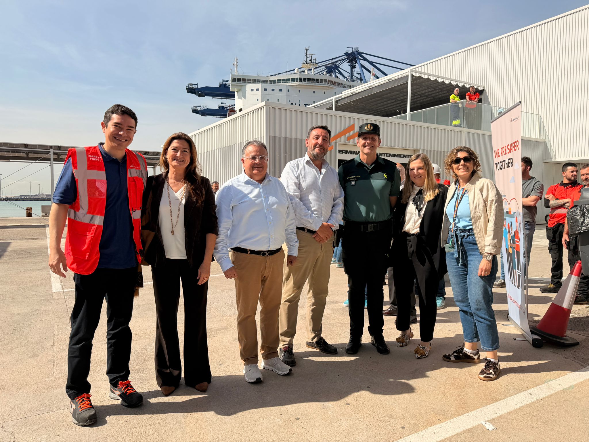 El Port de València s’uneix per la seguretat